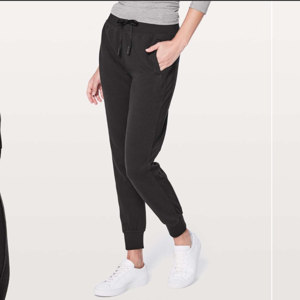Lululemon joggers (get going jogger)- size 4 - black - like new condition